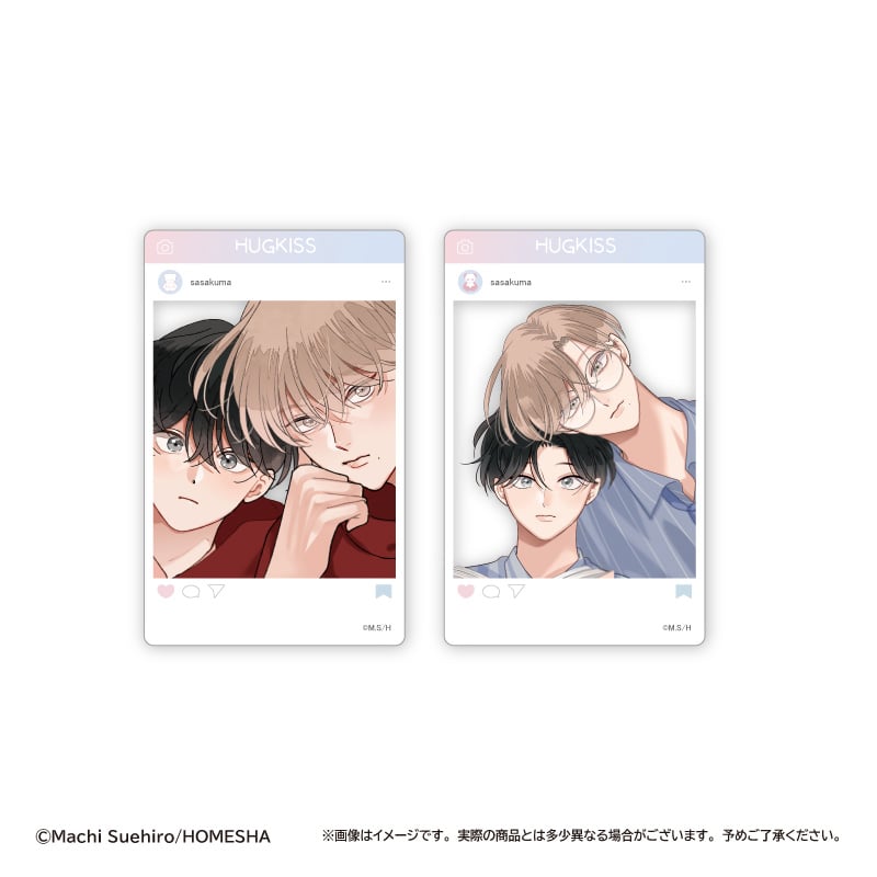 ちぐはぐなキス SNS風クリアトレカ | TAPIOCA online shop｜アニメ
