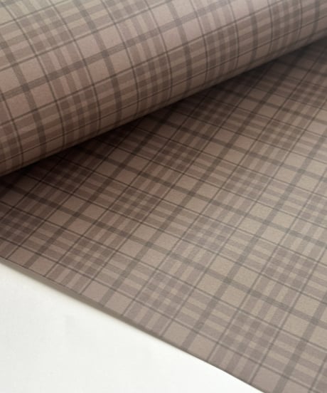 A3 wrapping paper "brown check"