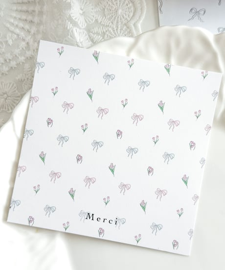 🫧🎀【10.5cm】square card10P