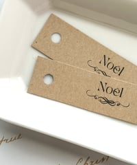 🎄wrapping tag "Noël"