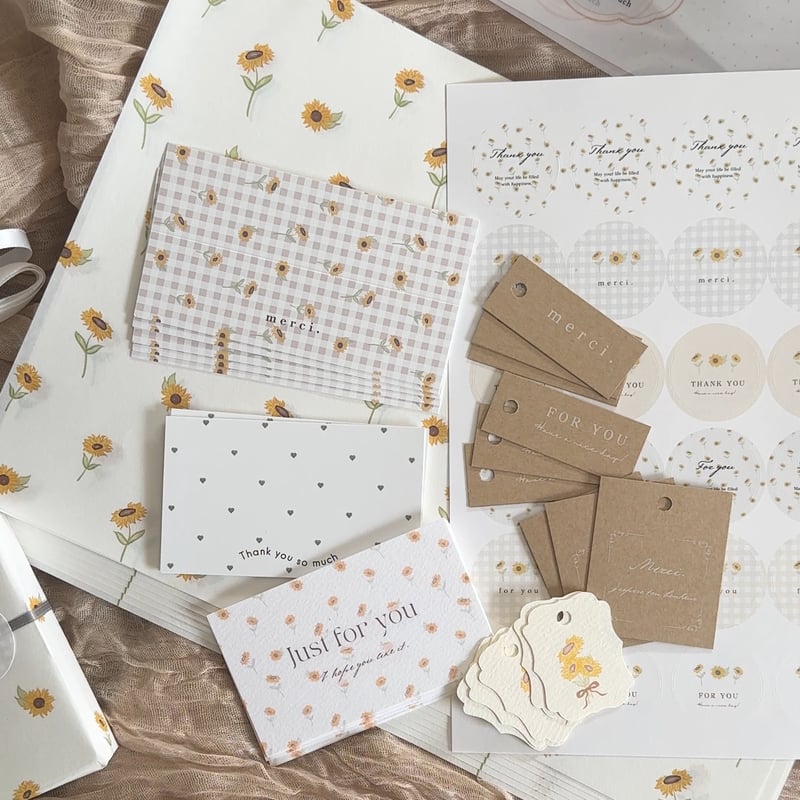 himawari wrapping set 🌻 2025ver. | atelier em o