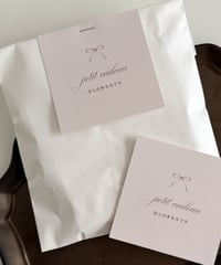 🎀square card ”petit cadeau”10P