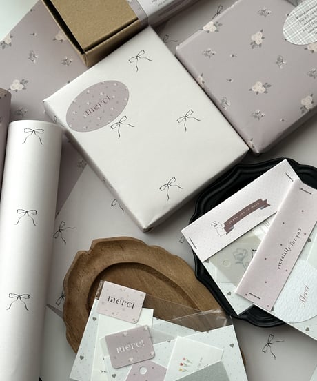 🤎🐇"thank you”message card/header 10P