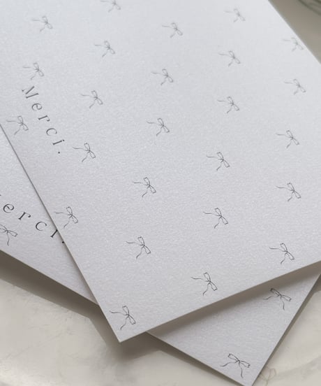 postcard "ribbon" 10P