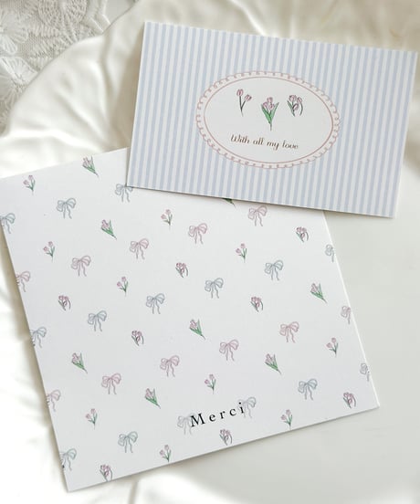 🫧🎀【10.5cm】square card10P