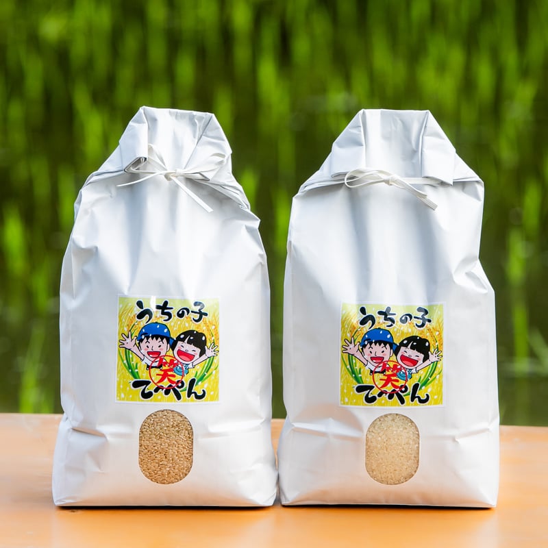 令和8年度産 うちの子てっぺん 【健・きぬむすめ】 玄米／白米5kg