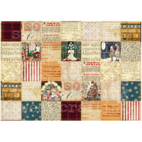 paper patchwork Christmas