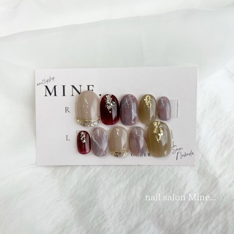 フルオーダー ネイルチップ | Mine .