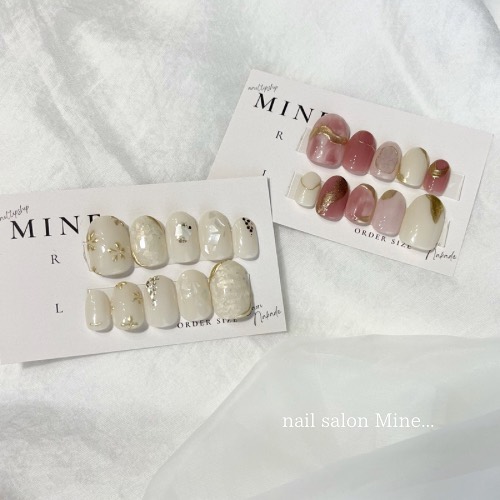 フルオーダー ネイルチップ | Mine .