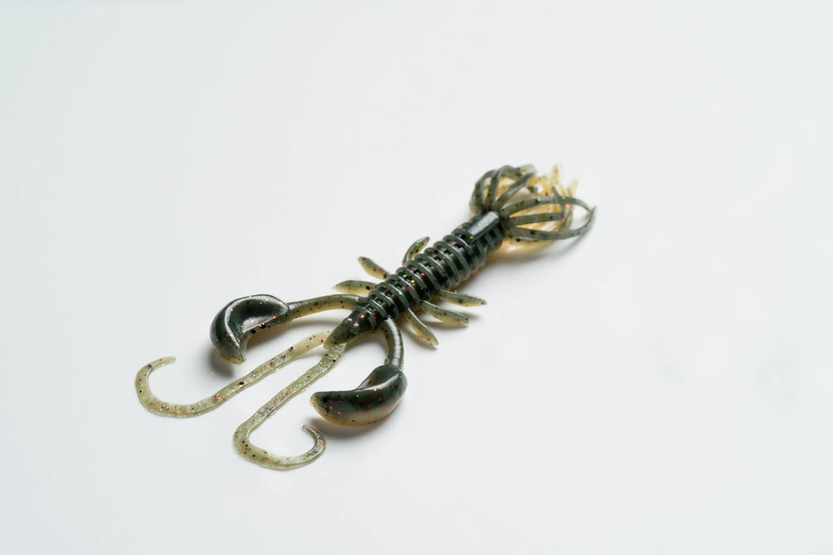 Quiver Shrimp 2.6” ＃240 マットグリーンズガニ | ezlab's STORE