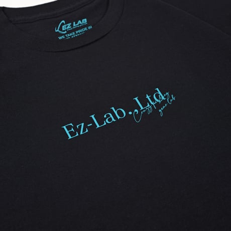 Ez-Lab Logo-T【Black】