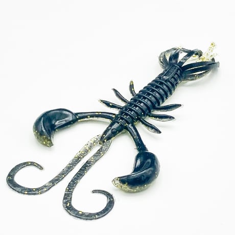 Quiver Shrimp 2.6” ＃237 室蘭ブラック＆ゴールド