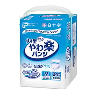 PUｻﾙﾊﾞ やわ楽ﾊﾟﾝﾂ/Mｻｲｽﾞ　1ｹｰｽ/24枚×4袋