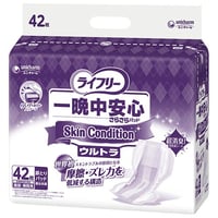 ﾗｲﾌﾘｰ 一晩中SkinCondition ｳﾙﾄﾗ　1ｹｰｽ/42枚×3袋