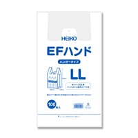 ﾍｲｺｰ ﾚｼﾞ袋EFﾊﾝﾄﾞLL　乳白/100枚