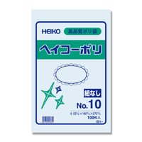 ﾍｲｺ―ﾎﾟﾘ袋NO.10紐なし　100枚入り