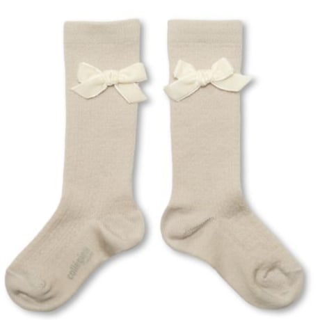 【collegien】 Isaure high socks Doux Agneaux