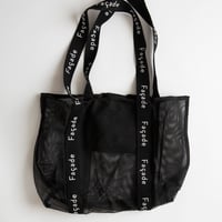 【 Façade】 facade toteBag black