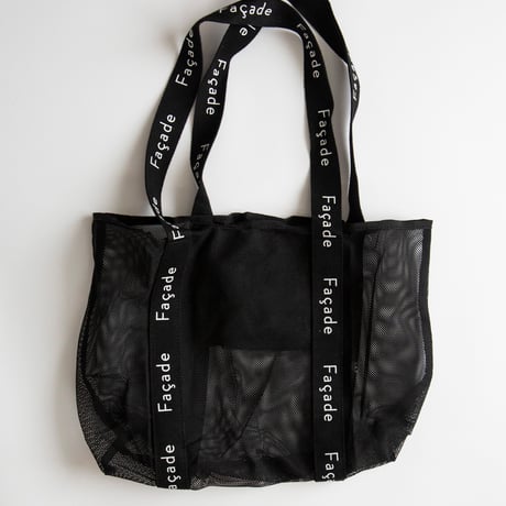 【 Façade】 facade toteBag black