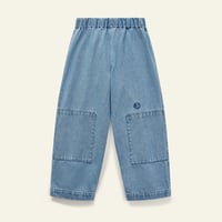 【Wynken】 DENIM PATCH PANT