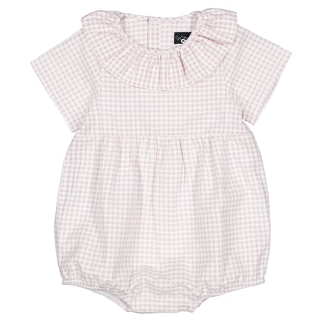 【Maison Marelle romper BAC gingham】 CATEGORY Maison Marelle | Aarre