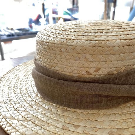 【FROUFROU kids】THE CLASSIC CANOTIER HAT /Sand