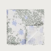 【garbo&friends】Muslin Swaddle Blanket-Plumbago