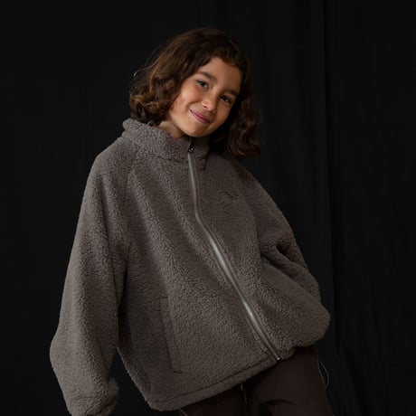 façade】Teddy Zip Sweater | Aarre