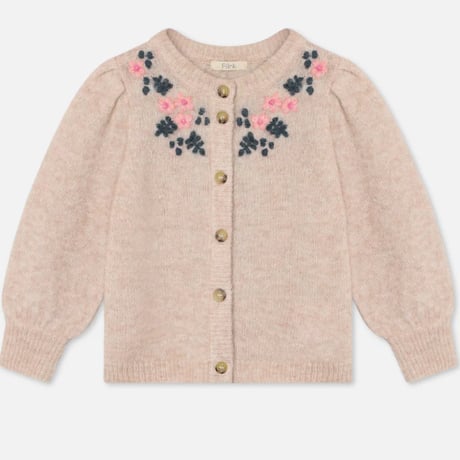 【Fliink】STAR ALPACA EMBROIDERED CARDIGAN