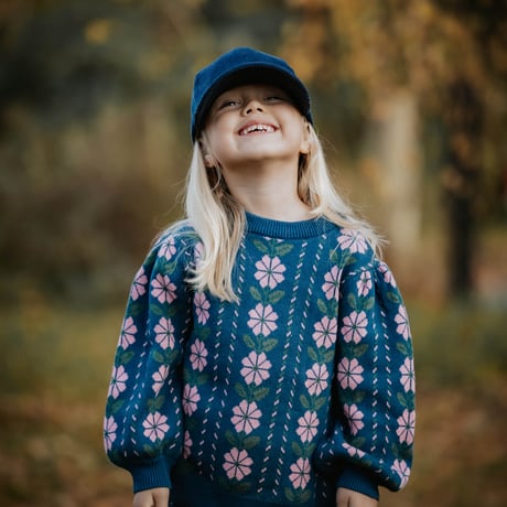 【Fliink】GARDEN KNIT BLOUSE
