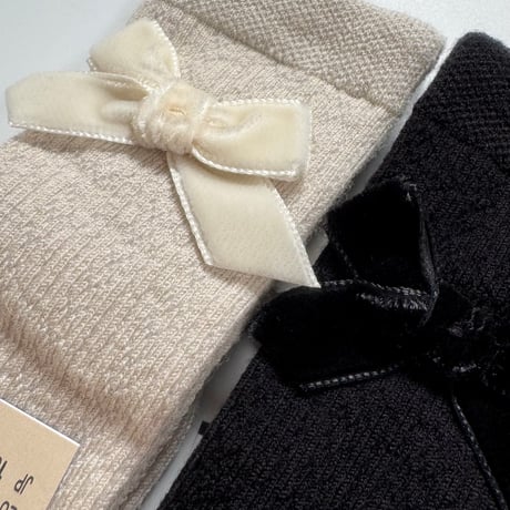 【collegien】 Isaure high socks Doux Agneaux