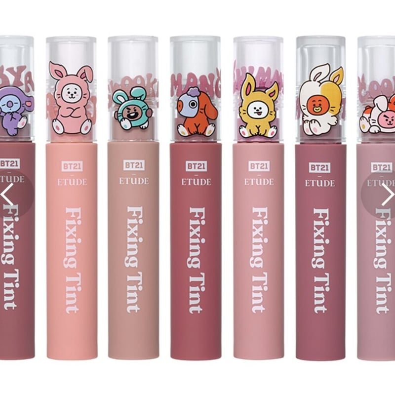 韓国発】エチュードハウス BT21フィクシングティント ミルク