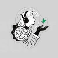 透明ダイカットステッカー/ Clear Sticker