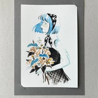ドローイング原画/Original painting【花束】