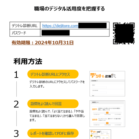 デジタル力の測定　デジトレ診断
