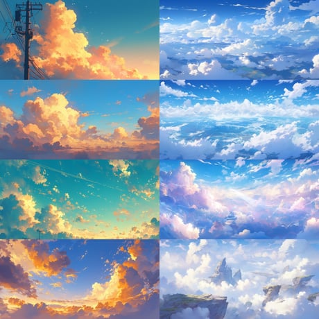 【背景素材】海・空・山350枚[2:1](自然系背景パック2)