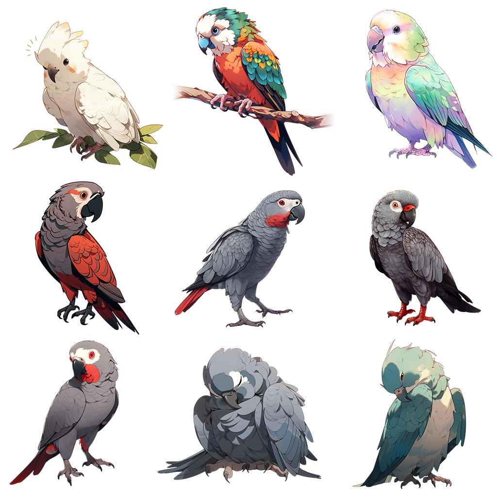 インコ　ヨウム　アクリル画　オリジナル制作　壁飾り インコ ヨウム アクリル画 オリジナル制作 壁飾り