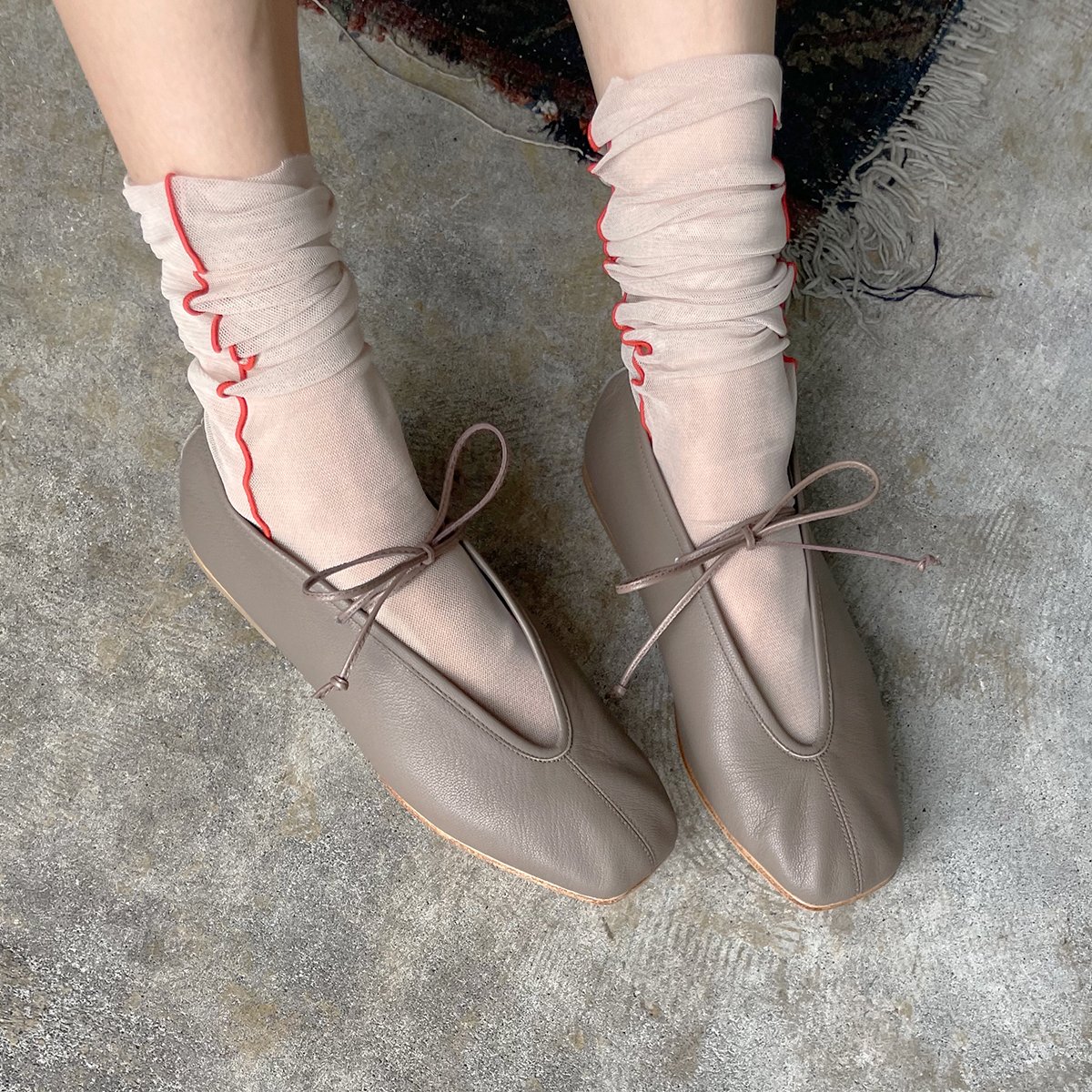 LACE UP BALLET【PBG】/ SUI | SUI(スイ)公式通販サイト LACE UP BALLET【PBG】/ SUI | SUI(スイ)公式通販サイト