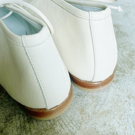 LACE UP BALLET【WHT】/ SUI