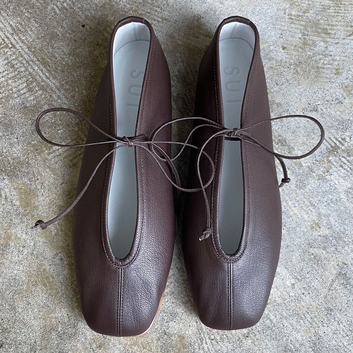 LACE UP BALLET【DBR】/ SUI | SUI(スイ)公式通販サイト
