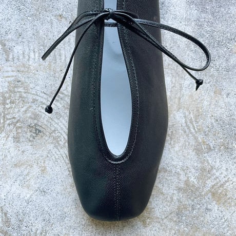 LACE UP BALLET【BLK】/ SUI