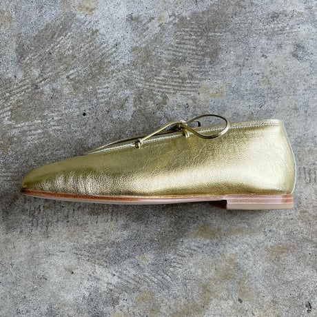 LACE UP BALLET【GLD】/ SUI