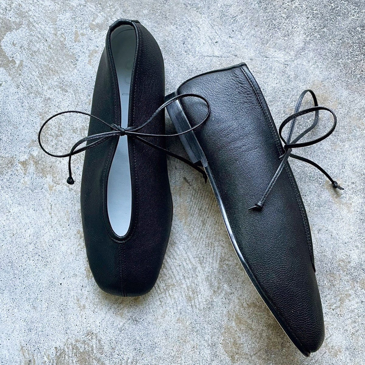 SUI LACE UP BALLET【BLK】 レースアップシューズ LACE UP BALLET【BLK-BLK】/ SUI | SUI(スイ)公式通販サイト