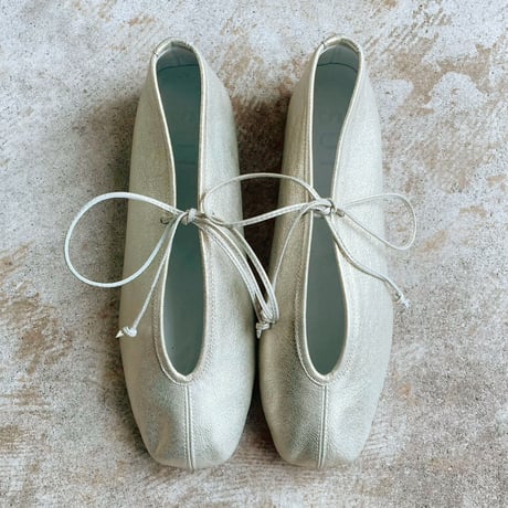 LACE UP BALLET【SLV】/ SUI