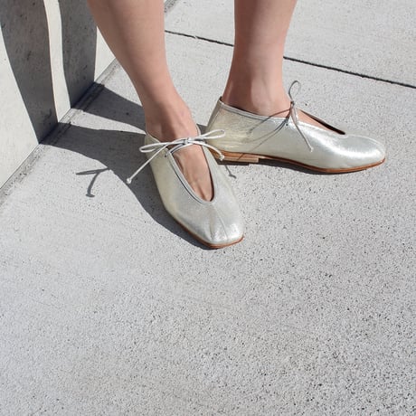 LACE UP BALLET【SLV】/ SUI
