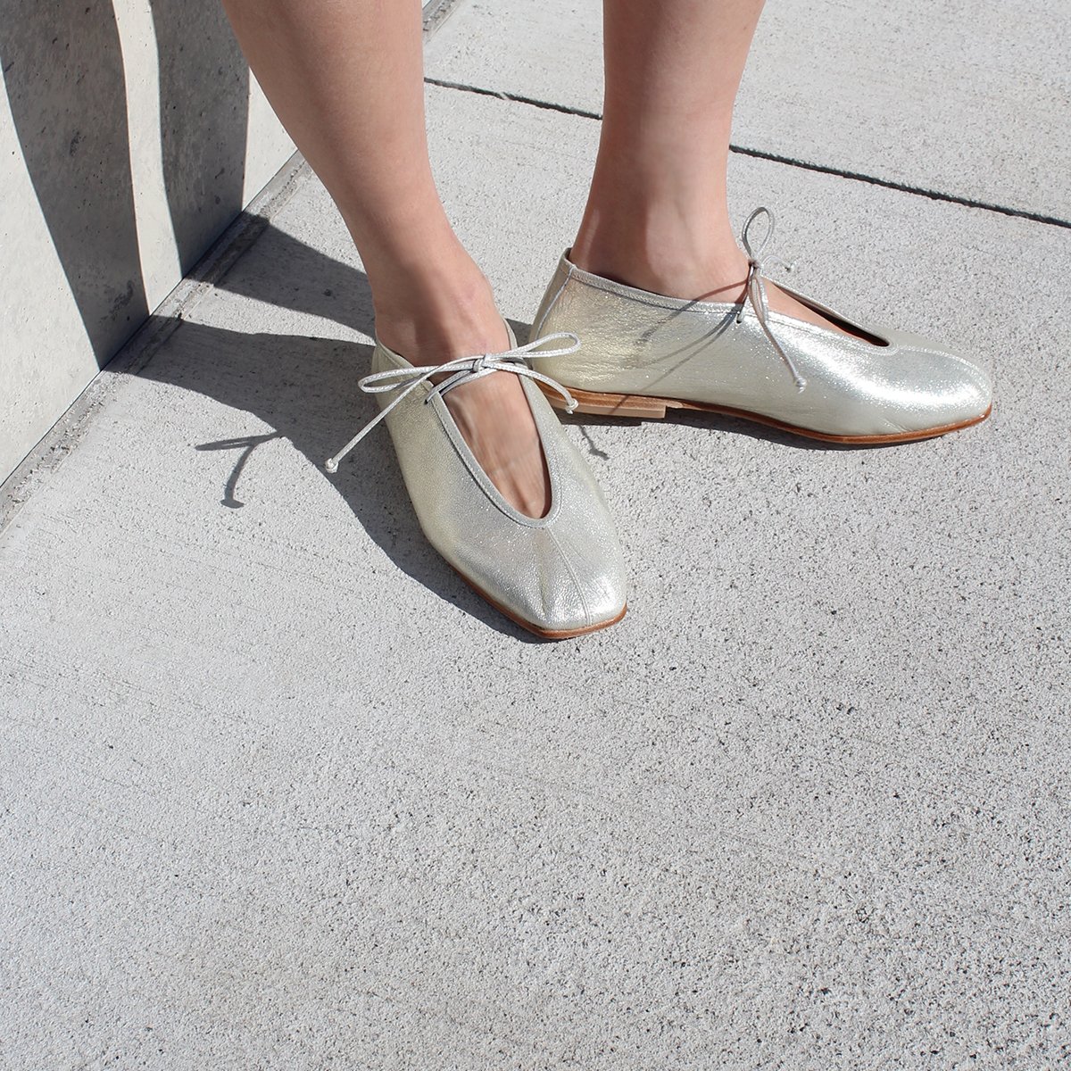 LACE UP BALLET【SLV】/ SUI | SUI(スイ)公式通販サイト