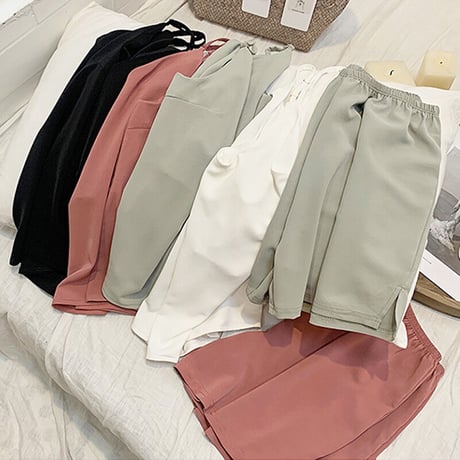 冷感素材  ルームウェアの上下セット
