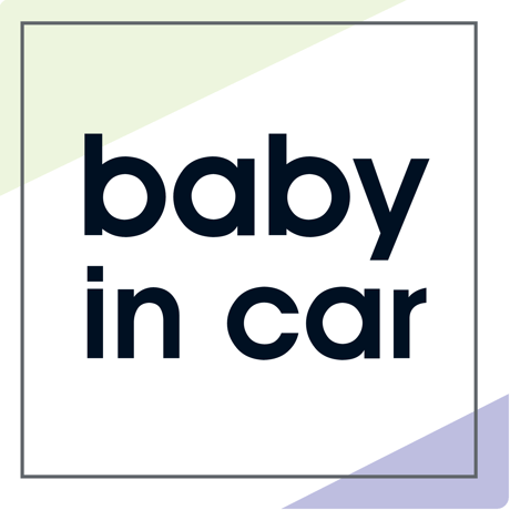baby in car マグネット
