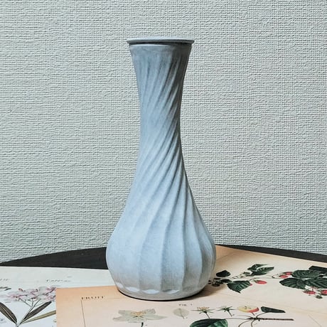 スノーホワイトペイント インテリアガラス 花瓶