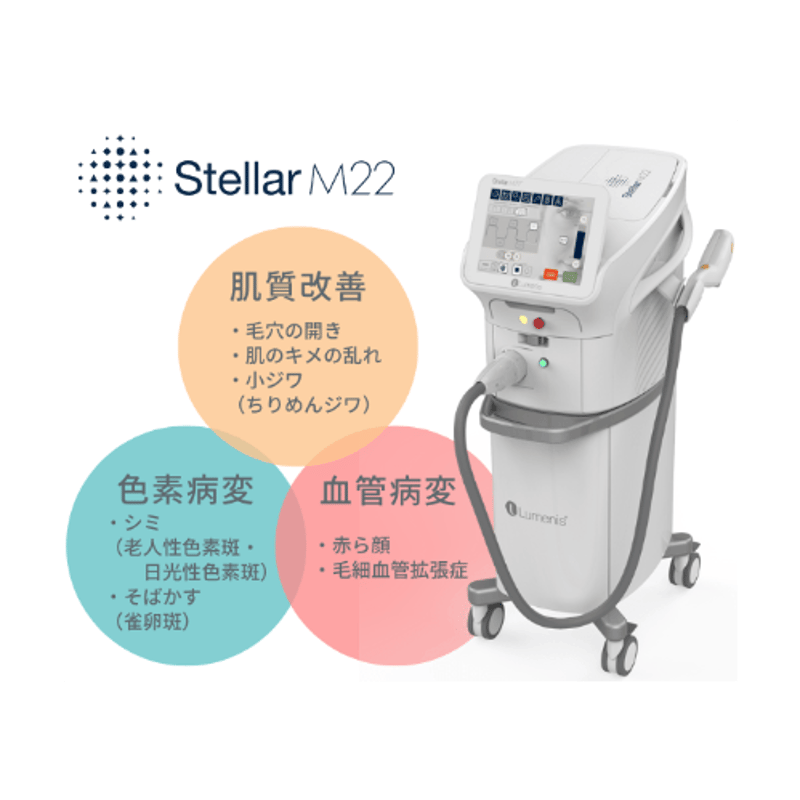 aozora イオン導入機 紫外線による肌のダメージケア♪ M22ステラ＋イオン導入（ケアシス）＋
